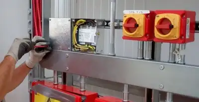 fire alarm installation service with certified electricians wiring fire alarm control equipment in San Diego, CA
