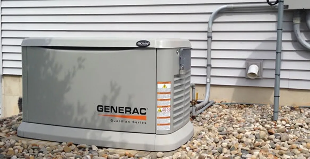 generator installation service featuring outdoor standby generator setup by licensed electricians in San Diego, CA