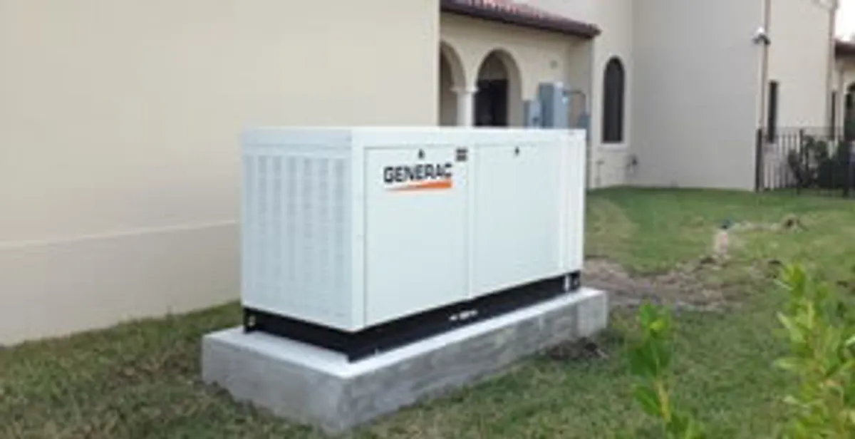 generator installation service showing standby generator professionally installed for residential power backup in San Diego, CA