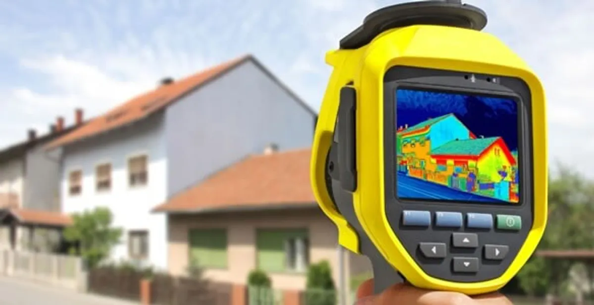 home energy audit service performing exterior thermal inspection to identify energy loss in San Diego, CA