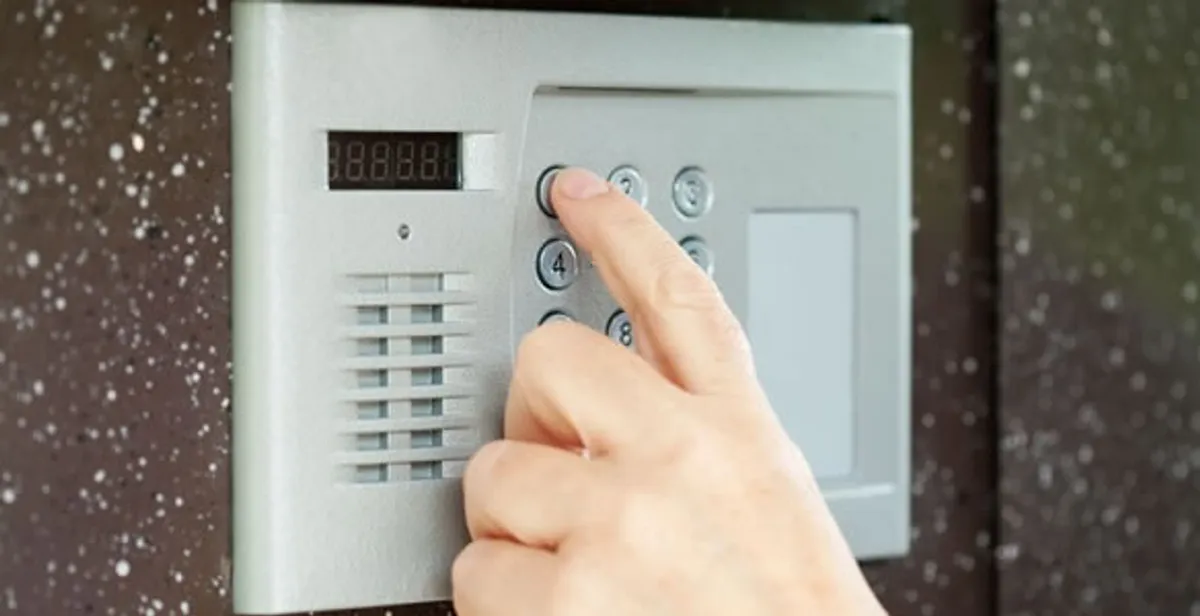 intercom system for home installation services with indoor access control keypad in San Diego, CA