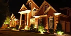 landscape lighting installation services enhancing residential exterior lighting in San Diego, CA