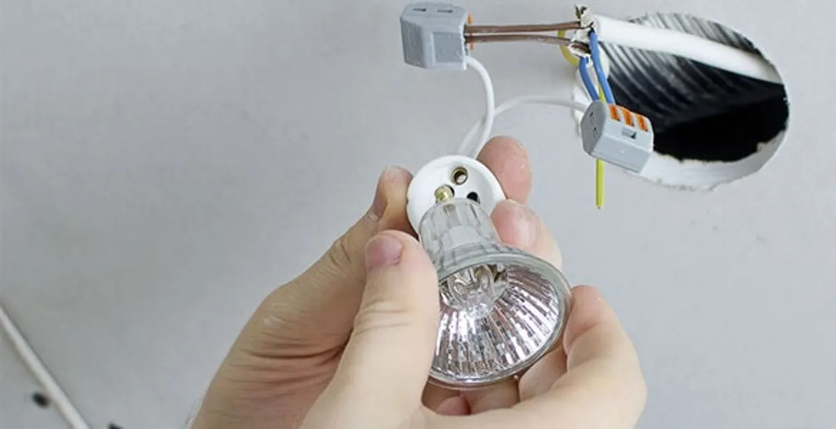 lighting installation service with secure light fixture connections handled by certified electricians in San Diego, CA