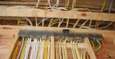 new construction wiring services with organized electrical rough-in performed by licensed electricians in San Diego, CA